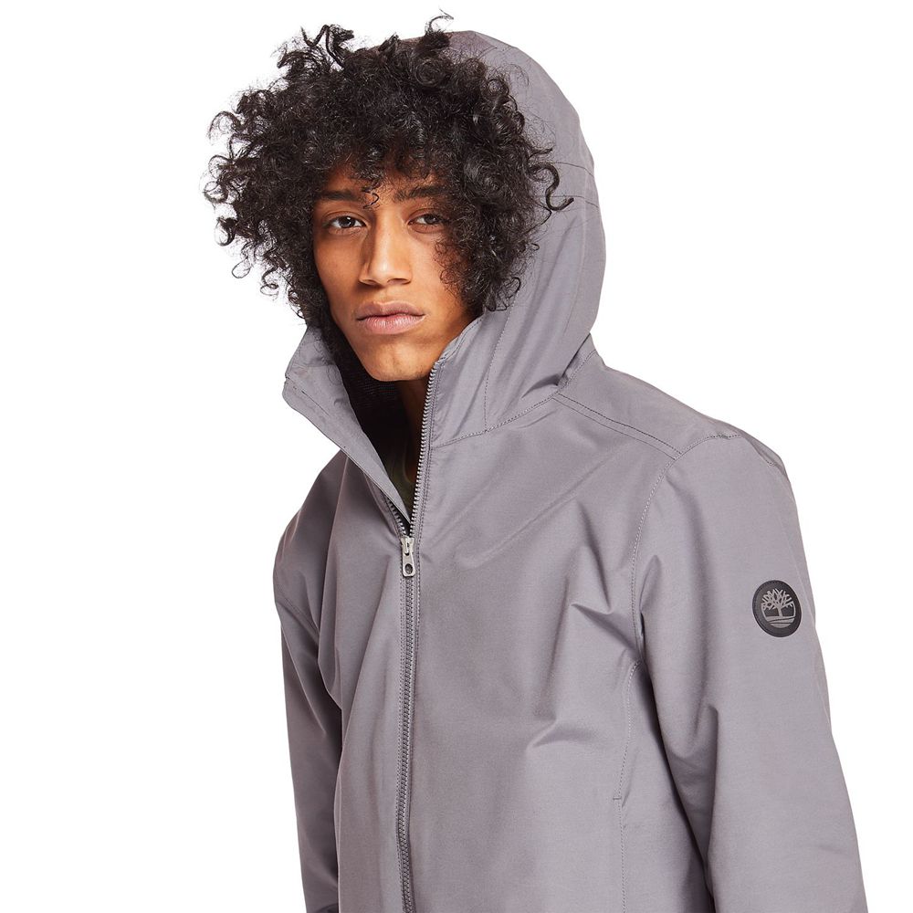 Chaquetas Timberland Hombre Ragged Mountain Waterproof Gris - Chile WVD-961240